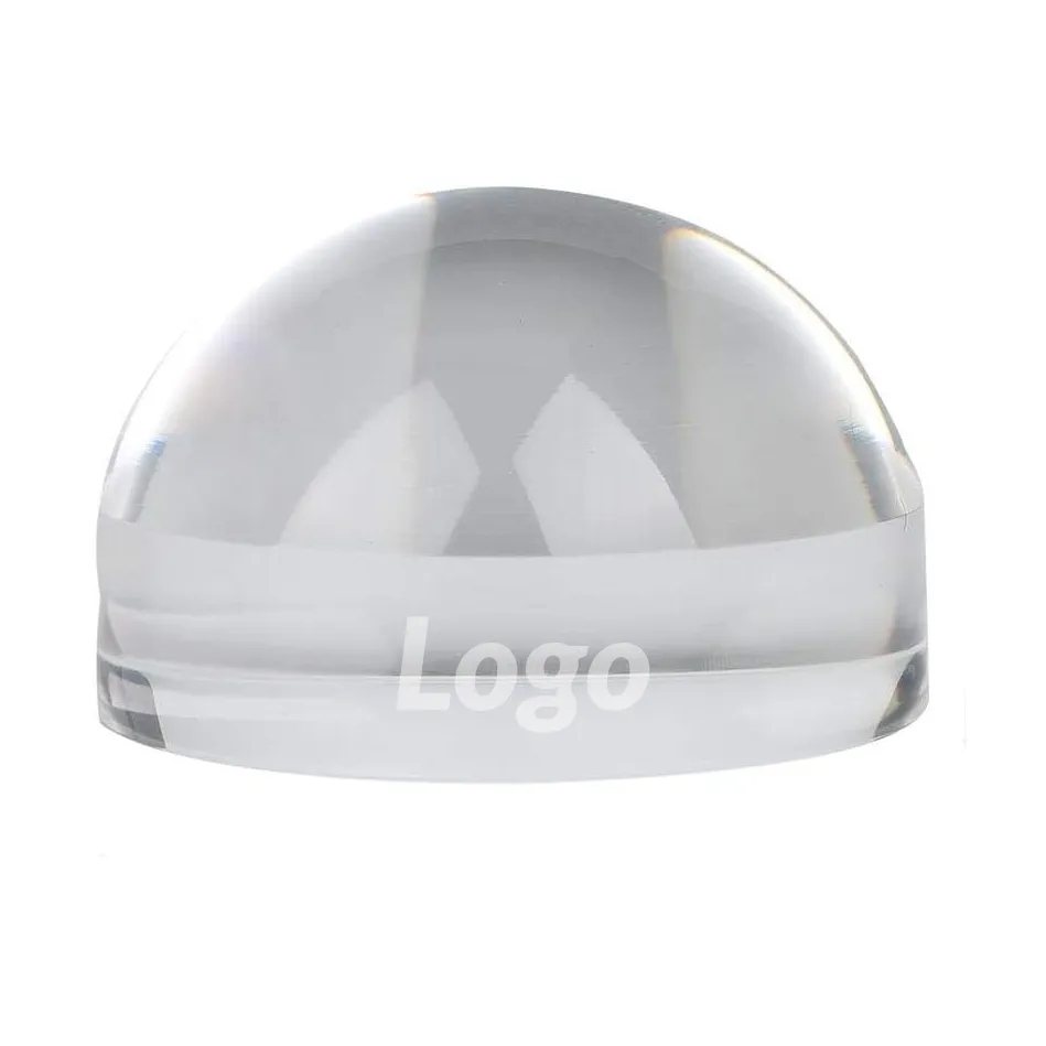 80mm Acrylic Dome Reading Magnifier/Paperweight with Pouch	