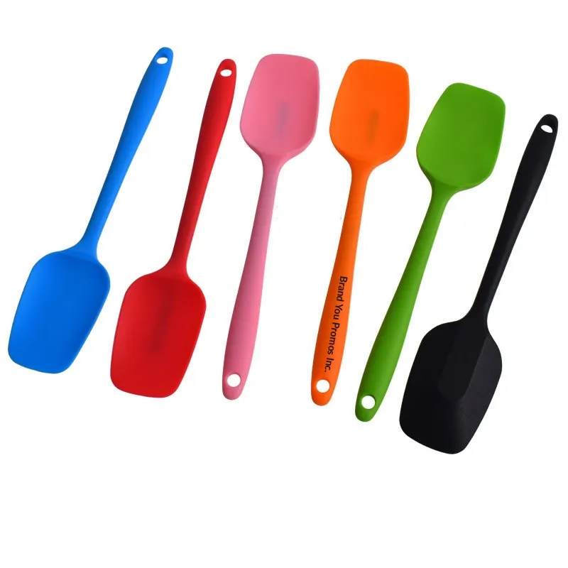 8.4-Inch Flexible Silicone Spoon Spatula - Heat Resistant	