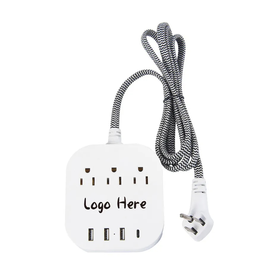 Ultimate Travel-Ready Power Strip with Smart USB Charging	