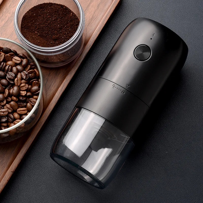 Type-C Portable Electric Coffee Grinder with Ceramic Burr	