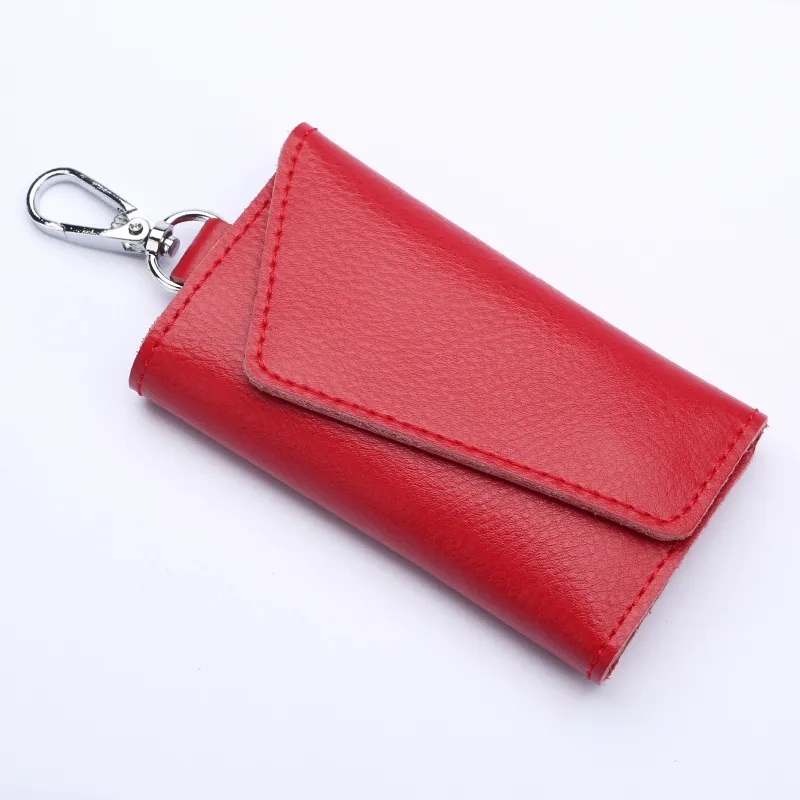 Retro Multifunctional Genuine Leather Key & Card Holder Case	