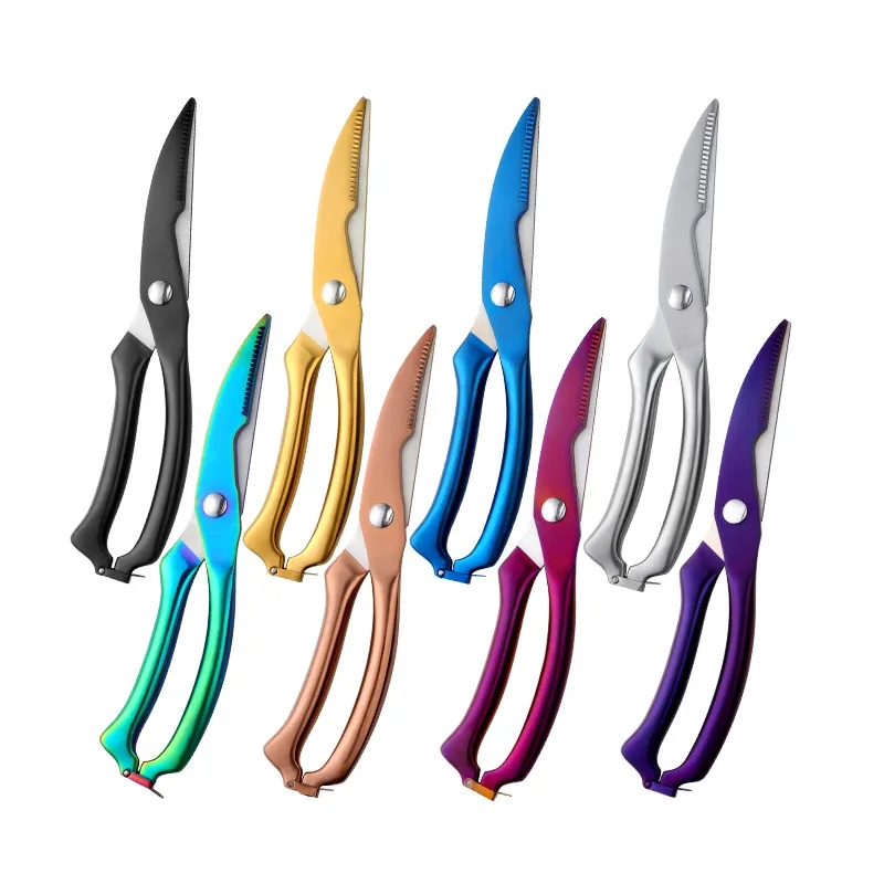 Multifunctional Stainless Steel Kitchen & BBQ Scissors	