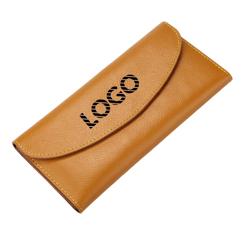 Elegant Genuine Leather Women's Wallet with Multiple Slots	