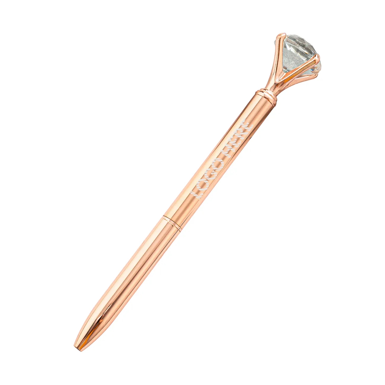 Elegant Crystal Diamond-Top Ballpoint Pen for Business Gifts	