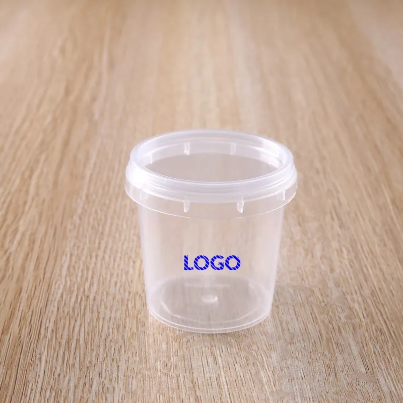 5oz PP Mini Round Container with Lid for Storage & Packaging	