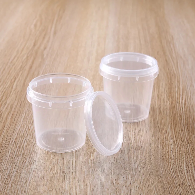 5oz PP Mini Round Container with Lid for Storage & Packaging	