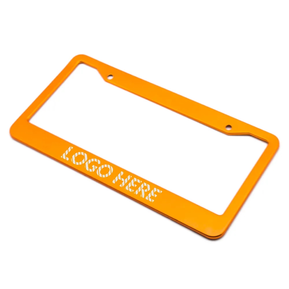 Aluminum Alloy Standard License Plate Frame	