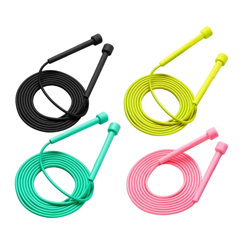 High-Intensity Workouts Non-Slip Grip PVC Speed Jump Rope	