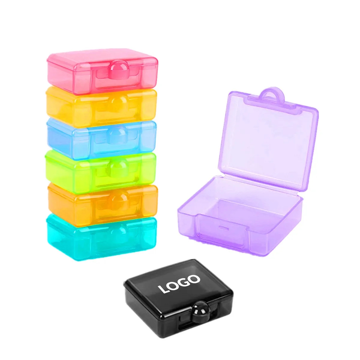 Compact Portable Mini Pill Case for Travel & Daily Use	