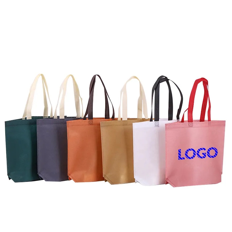 Flat-Bottomed Non-Woven Tote Bag, 12 x 14