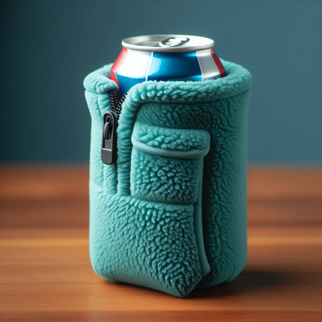 Novelty Jacket-Style 12 oz Insulated Beer & Soda Can Cooler	