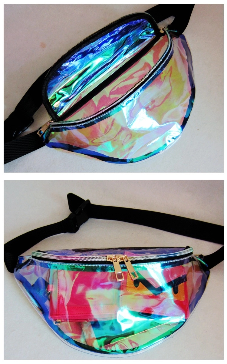 Neon Colorful Waterproof Vinyl Fanny Packs/ Waist Bag