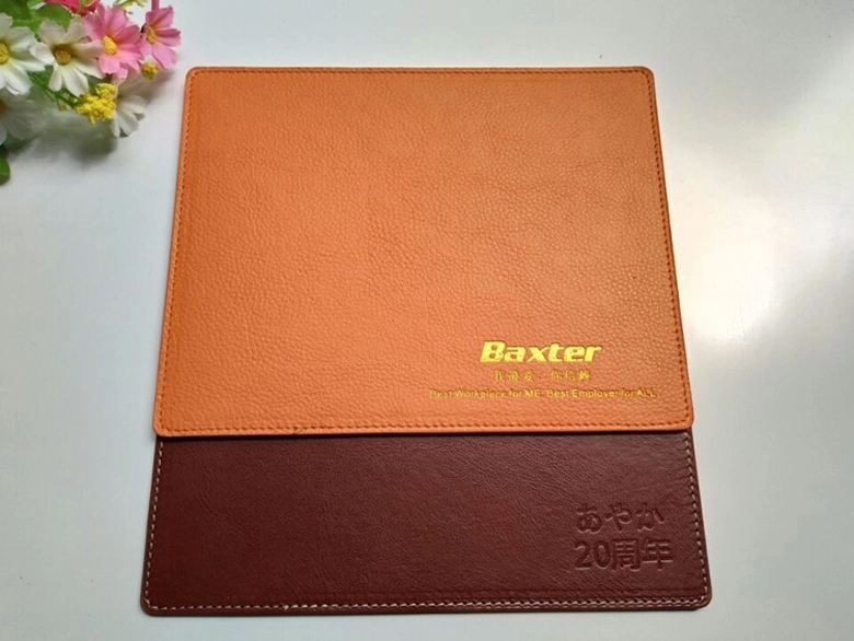 Custom PU Leather Mouse Pad