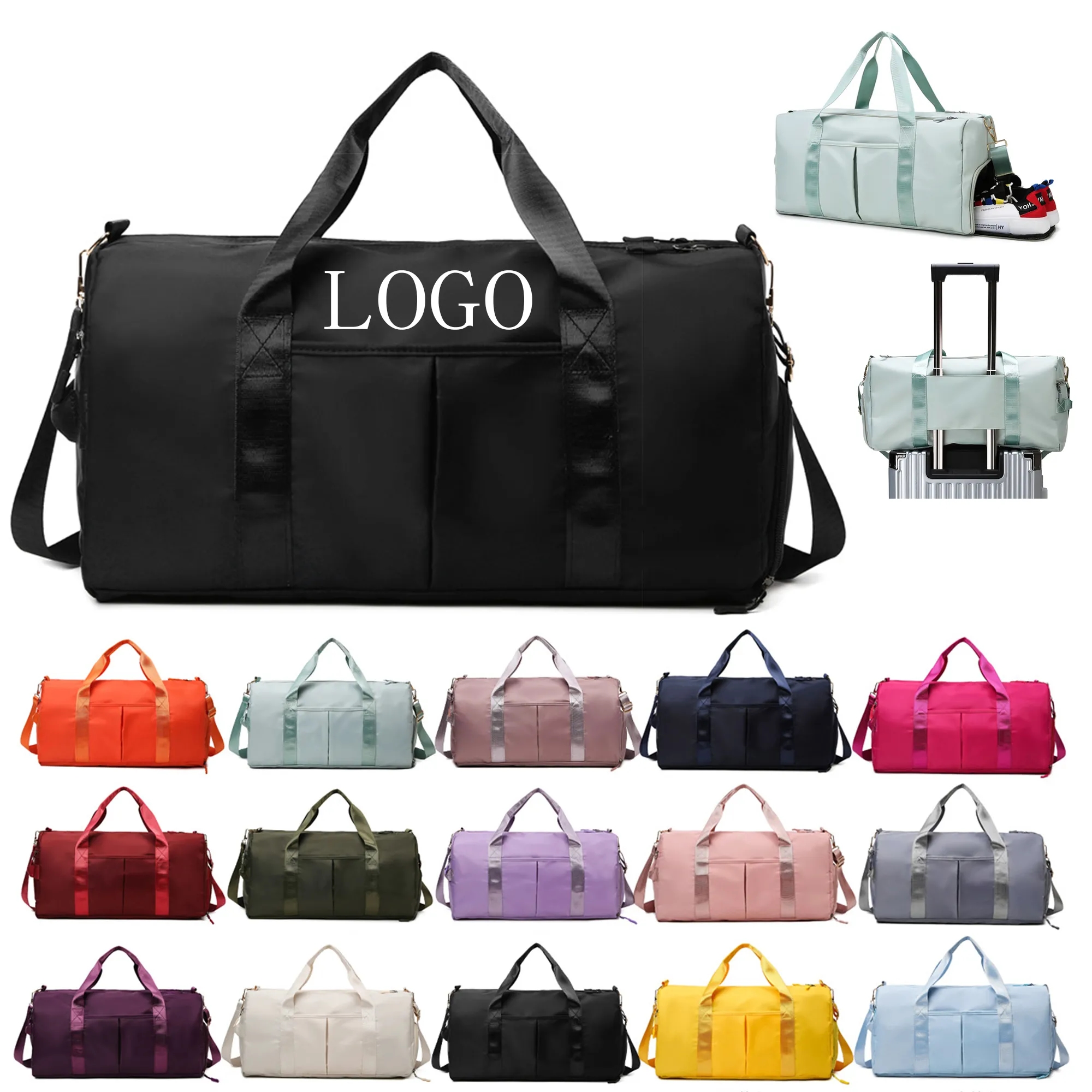 Multi-Purpose Gym Travel Bag with Separate Shoe Compartment