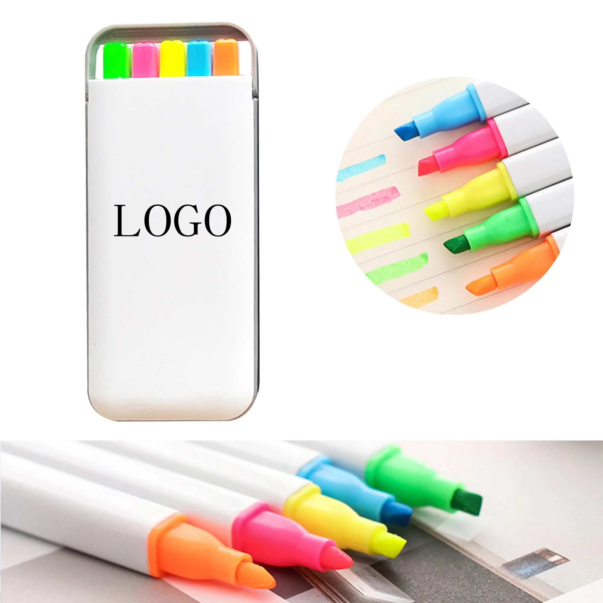 5-in-1 Highlighter Set (with Storage Case)