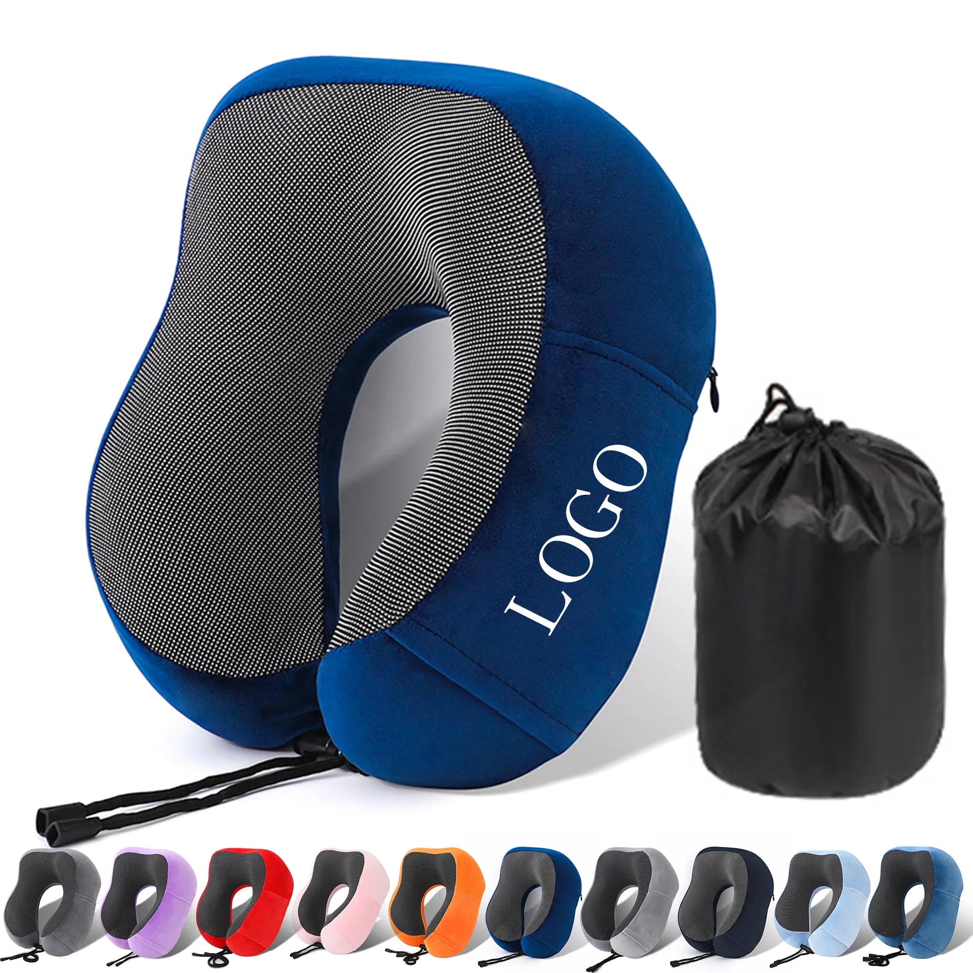 Memory Foam Travel Neck Pillow