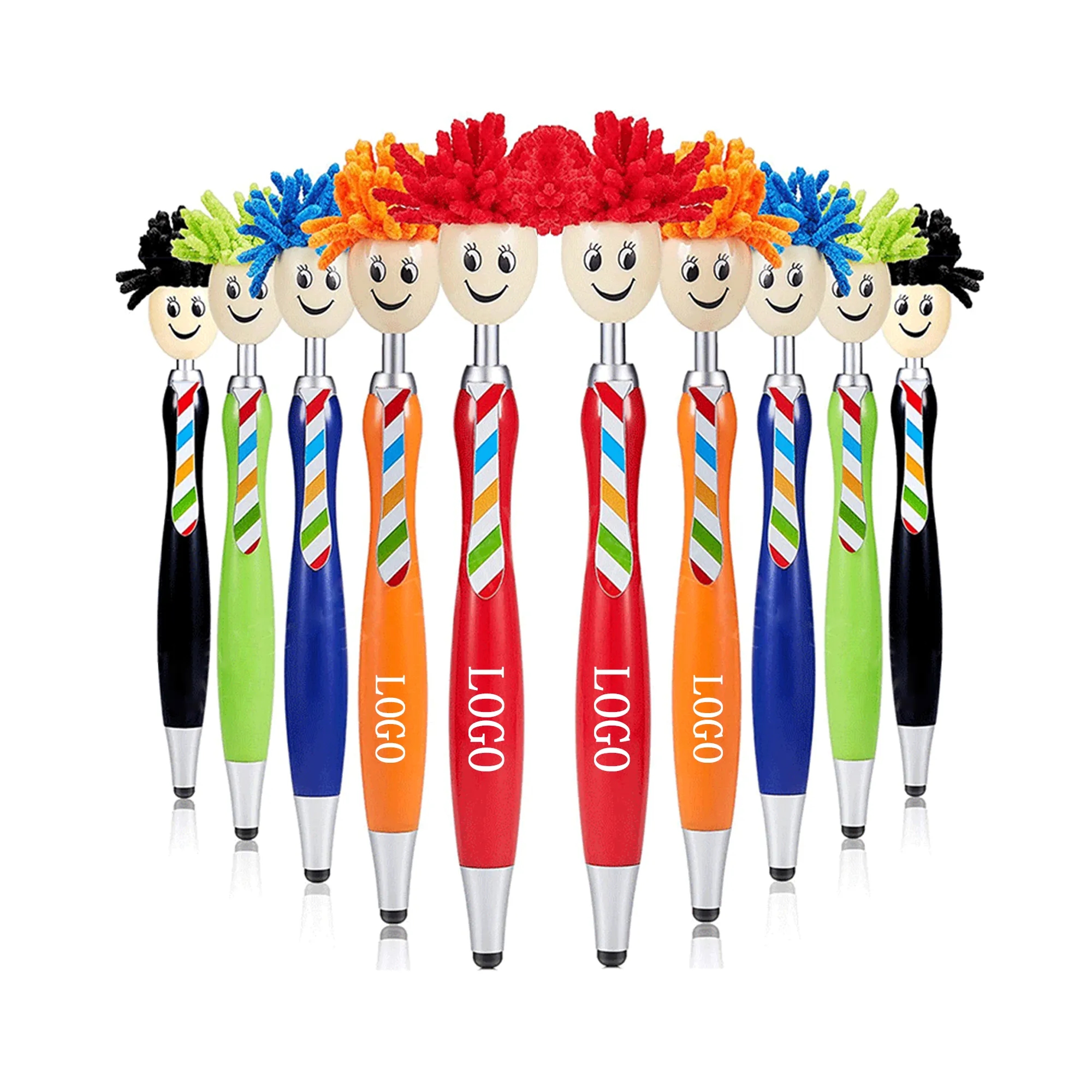 Plush Mophead Ballpoint Pen