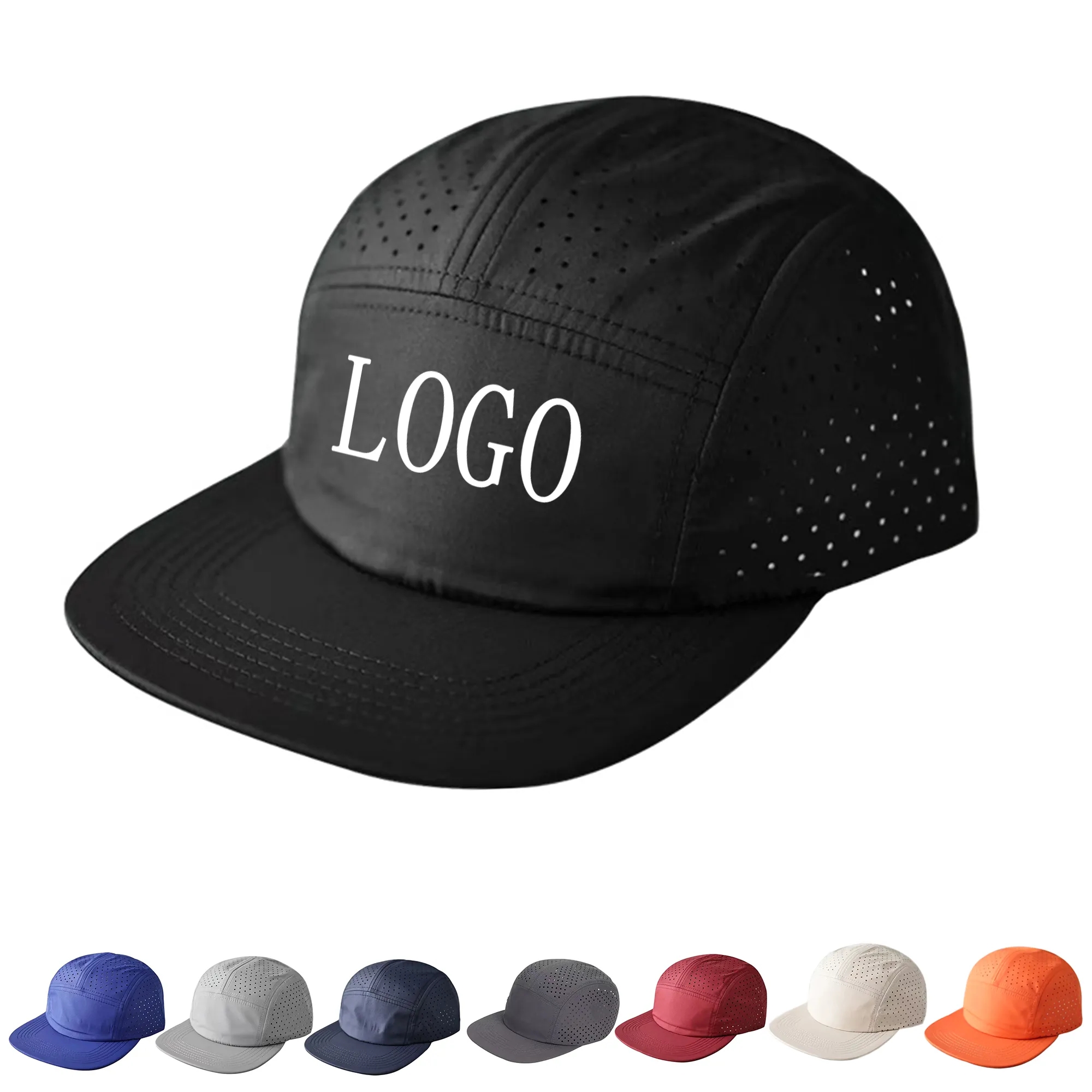 5 Panel Waterproof Nylon Camper Hat