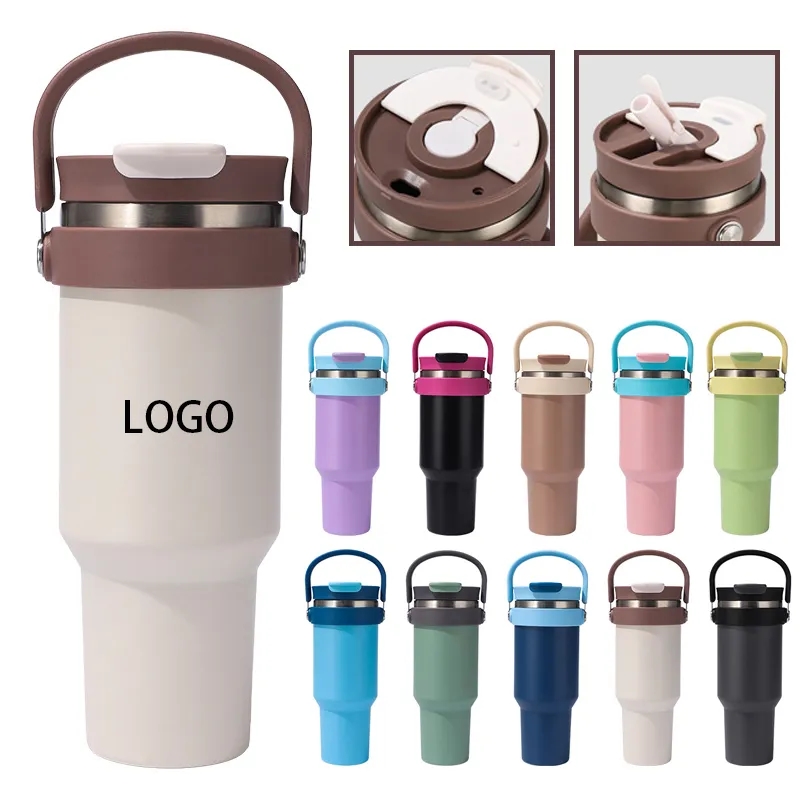 Premium Two Tone 40oz Insulated Tumbler