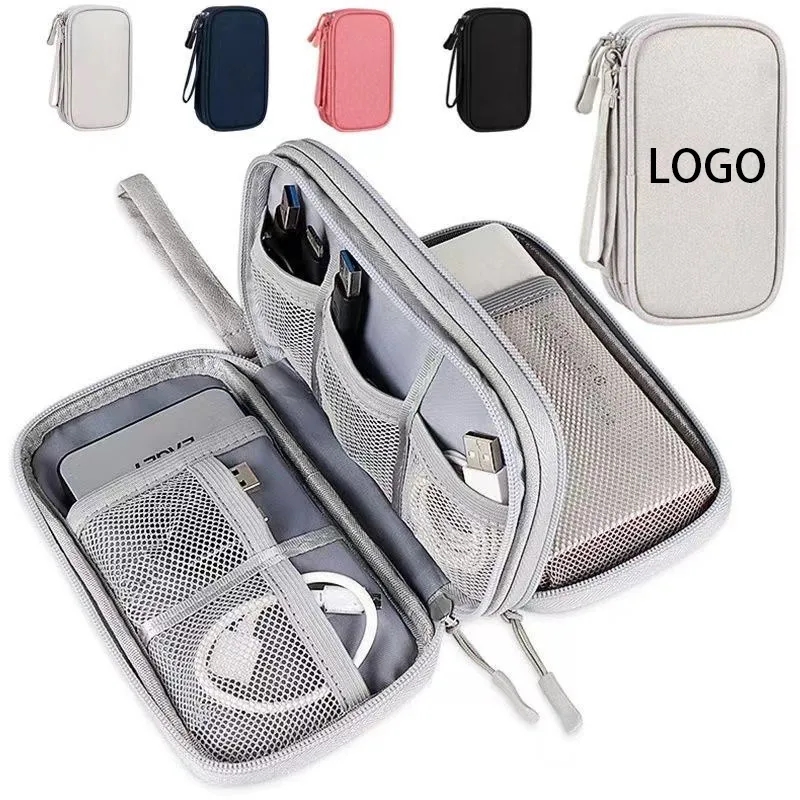 Travel Universal Cable & Card Organizer Bag