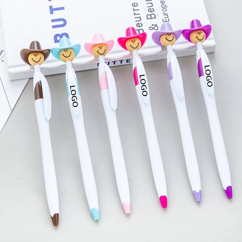 Cowboy Head Click Pen