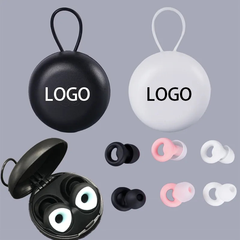 Silicone Reusable Noise Cancelling Earplugs