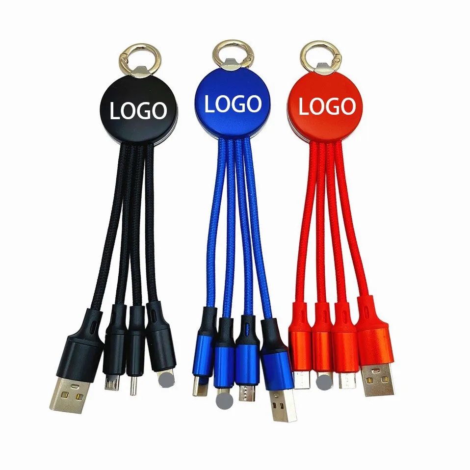Light Up Logo 3-in-1 Multi USB Charging Cable