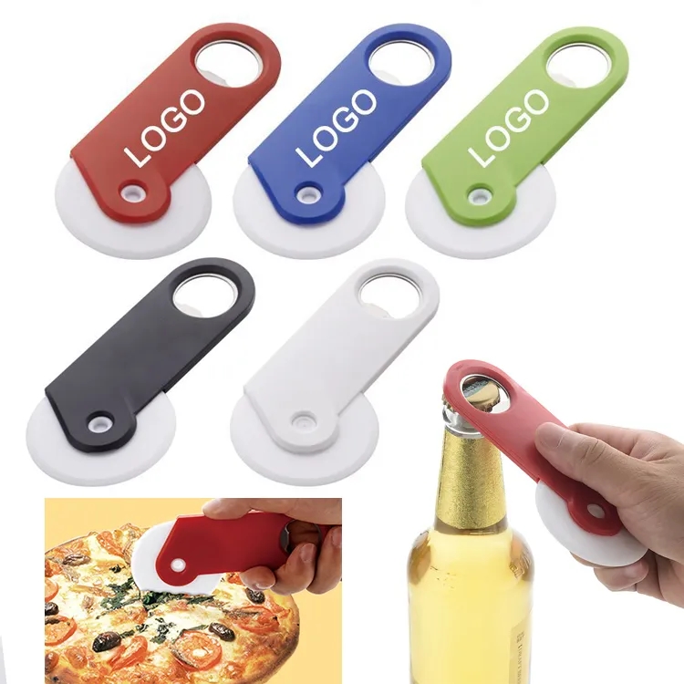 2-in-1 Pizza Cutter with Bottle Opener