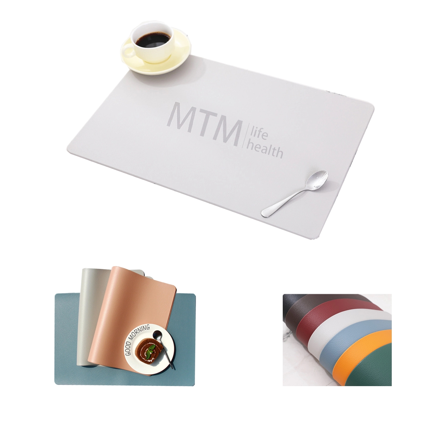 Waterproof Wipeable PVC Placemat 11