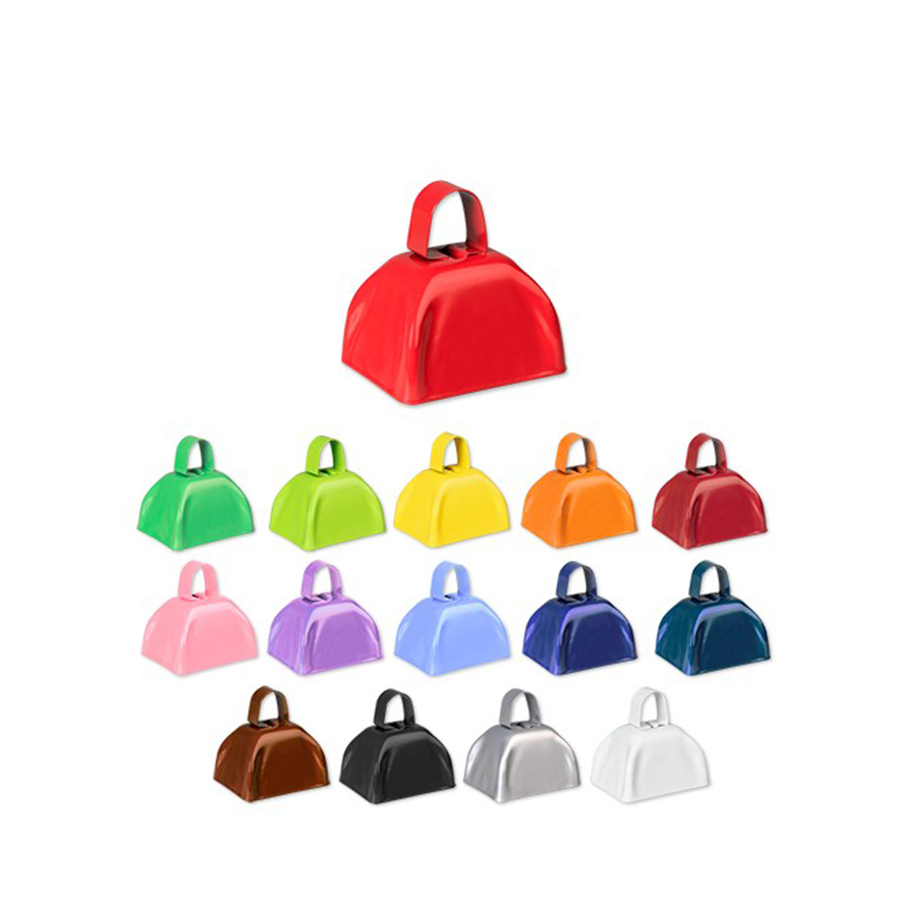 3 Inch Loud Metal Cowbell Noise Maker 1